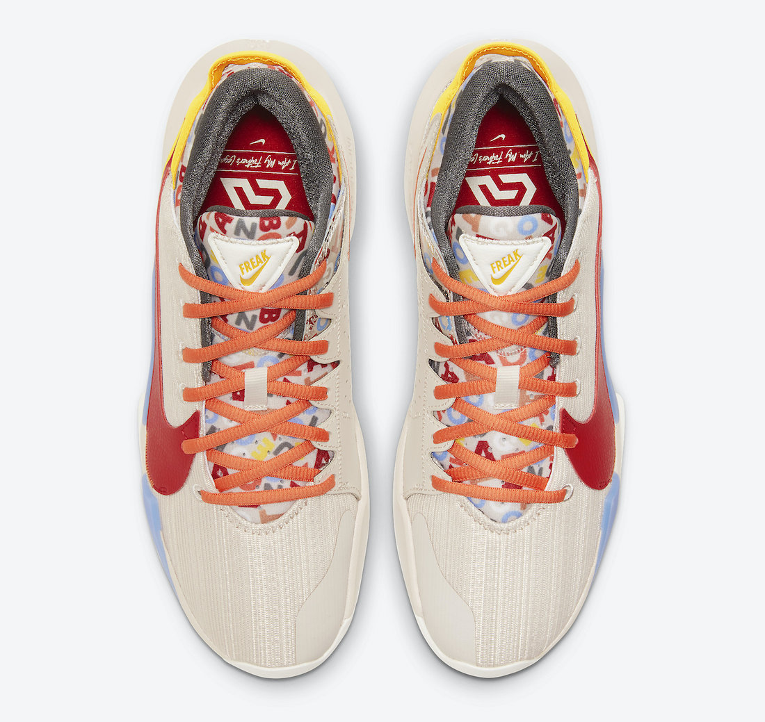 Nike Zoom Freak 2 Alphabet Soup